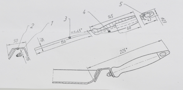 MOTHNUR 4-teilige Pfannengriffe Aus Massivholz - Hitzebeständige Abnehmbare Kochtopfgriffe